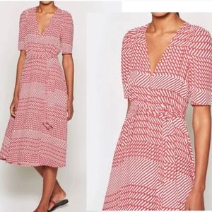 Joie Cata Midi Wrap Dress- Size 4